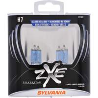 H7 SilverStar&reg; zXe Headlight Bulb, Halogen/HID, 56 W, White - Sylvania 36398