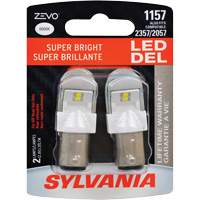 1157 Zevo&reg; Mini Automotive Bulb, LED, 1.7 W, White - Sylvania 39230