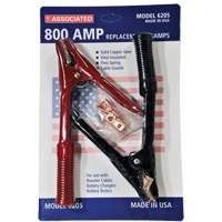 800 Amp Professional Heavy-Duty Booster Cable Clamps - Associated Equipment 6205