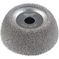 Meule &agrave; polir &agrave; contour &eacute;vas&eacute; 2" pour ponceuse pour pneus &agrave; basse vitesse M12 Fuel - Milwaukee 49-93-2410