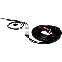 Pinces robustes enti&egrave;rement isol&eacute;es avec adaptateurs de borne lat&eacute;rale, 4 AWG, 500 A, C&acirc;ble 30' - Associated Equipment 6119