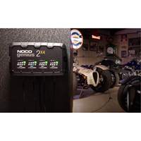 Genius&reg; 2X4 4-Bank, 8-Amp Battery Charger - NOCO GENIUS2X4