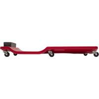 Sommier rouge &agrave; profil bas, en plastique robuste - LISLE 92102