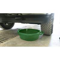 Plateau de drainage ovale vert - LISLE 17982