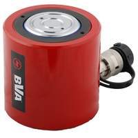 Low Profile Hydraulic Cylinder, 2.36" Stroke, 50 Ton(s) Capacity, 10000 PSI - BVA Hydraulics HL5002
