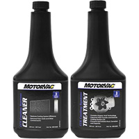Trousse &agrave; 2 &eacute;tapes CoolantClean MotorVac, Bouteille - MOTORVAC 400-0138