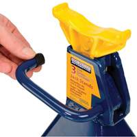Jack Stand, Locking Handle/Ratchet, 3 tons Capacity, 19" H - Hein-Werner HW93503
