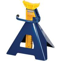 Jack Stand, Locking Handle/Ratchet, 6 tons Capacity, 25-1/4" H - Hein-Werner HW93506