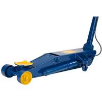 Long Chassis Service Jack, 10 Ton(s) Capacity, 6-3/4" Lowered, 25-1/2" Raised, Air Hydraulic - Hein-Werner HW93662