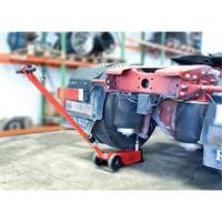 Cric &agrave; 2 &eacute;tapes, 22 tonne(s)/44 tonne(s), Air comprim&eacute;/hydraulique - Esco 92002
