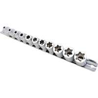 Jeu de douilles Flat-Cut E-"Star", 11 Morceaux, Prise de 3/8" - CTA Tools 1469