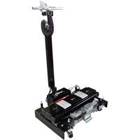 Cric de service de plancher, 14 tonne(s) Capacit&eacute;, 8-1/4" Abaiss&eacute;e, 20" &eacute;lev&eacute;e, Air comprim&eacute;/hydraulique - Scorpion Jacks TJ14