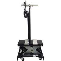 Cric de service de plancher &agrave; profil bas, 12 tonne(s) Capacit&eacute;, 7-1/2" Abaiss&eacute;e, 15" &eacute;lev&eacute;e, Air comprim&eacute;/hydraulique - Scorpion Jacks TJ12SL