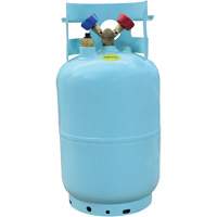 30 Lbs DOT-Approved Recovery Cylinder with Float Switch - Mastercool 67010