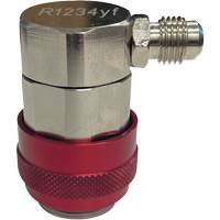 1/4” FL-M x 17 mm R1234yf Red High-Side Conversion Coupler - Mastercool 67434