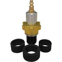 Ensemble d'adaptateur universel pour syst&egrave;me de refroidissement de machine &agrave; fum&eacute;e pour poids lourds/camions - Mastercool 43060-UHA