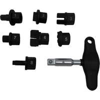 Trousse d'outils pour bouchons de vidange dhuile 8 morceaux - CTA Tools 1320