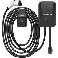 PulseQ AC Home EV Charger with RFID Mode, 40 A, Level 2 AC, Type 1 (SAE J1772) Connector - Topdon EC00175