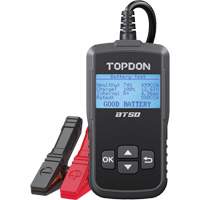 BT50 Battery, Charging & Cranking System Tester - Topdon BT50