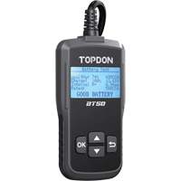 BT50 Battery, Charging & Cranking System Tester - Topdon BT50