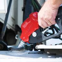 Pistolet automatique rouge &agrave; tr&egrave;s haut d&eacute;bit pour diesel - Fill-Rite N100DAU13
