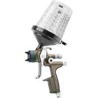 X5500 HVLP 1.3 I RPS D Premium Paint Spray Gun for Automotive Refinishing, 1/4" NPT Air Inlet, 15.19 CFM, 0.6 L/0.9 L Capacity, 0.17 PSI - SATA 1061887