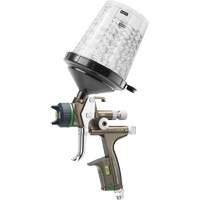 X5500 HVLP 1.2 I RPS D DIGI psi Premium Paint Spray Gun for Automotive Refinishing, 1/4" NPT Air Inlet, 15.19 CFM, 0.6 L/0.9 L Capacity, 0.17 PSI - SATA 1061986