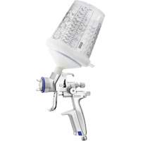 4400 B RP 1.2 SR 0.3 L RPS Premium Paint Spray Gun for Spot Repairs in Automotive Finishes, 1/4" NPT Air Inlet, 7.06 CFM, 0.3 L Capacity, 0.17 PSI - SATA 198366
