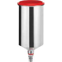Reusable Aluminium Cup 1.0 l with QCC without Fine Thread - SATA 96685