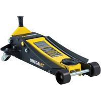 Low Profile Magic Lift Service Jack, 3.5 Ton(s) Capacity, 4" Lowered, 21" Raised, Manual Hydraulic - Omega Lift 29038