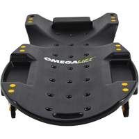 Plastic Creeper with Dual Tool Trays - Omega Lift 91902