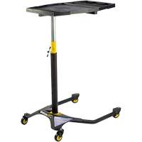Plateau de service automobile roulant avec capacit&eacute; de 100 lb, 0 tiroirs, 29" lo x 20" la x 34-9/20" h, Noir/Jaune - Omega Lift 97531