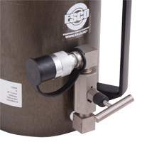 Safety Jack, Locking Collar, 100 tons Capacity, 13-37/100" - 19-3/5" H - Esco 10809