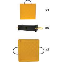 Ensemble de syst&egrave;me de sout&egrave;nement en composite CribLok 8 mcx - Esco 12533