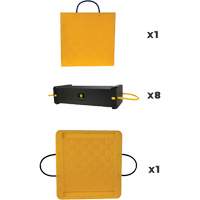Ensemble de syst&egrave;me de sout&egrave;nement en composite CribLok 10 mcx - Esco 12536