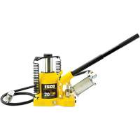 Pro Series “Shorty” Bottle Jack, 20 Ton(s), Air Hydraulic, 12-5/8" Raised Height - Esco 10382
