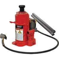 Cric-bouteille hydraulique de hauteur standard, 12 tonne(s), Air comprim&eacute;/hydraulique, 19-3/4" Hauteur &eacute;lev&eacute;e - NORCO Lifting 76312B