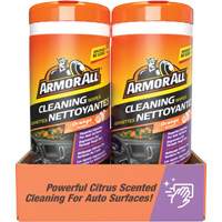 Lingettes nettoyantes et d&eacute;sodorisantes - Armor All AWMPOGC-25-1CAN