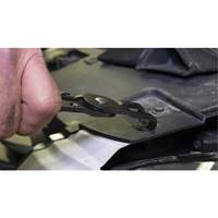 80° Push Pin Pliers with Dual Durometer Grips - LISLE 42070
