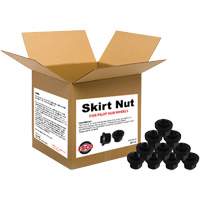 10-Piece Graphite-Coated Skirt Nuts for Pilot Hub Wheels - Esco 40125T