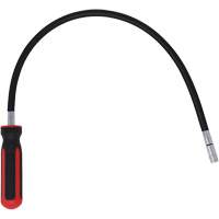 Tournevis flexible extra-long avec adaptateur carr&eacute; 1/4" x hexagonal 1/4" - CTA Tools 8851