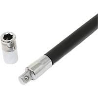 Tournevis flexible extra-long avec adaptateur carr&eacute; 1/4" x hexagonal 1/4" - CTA Tools 8851