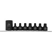 Jeu de douilles/embouts de boulon de caisse de camionnettes, 8 Morceaux, Prise de 1/2"/3/8" - CTA Tools 9368
