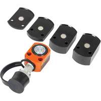 Trousse de v&eacute;rin &agrave; profil plat avec adaptateurs, Course de 0,24", Capacit&eacute; de 5 tonne(s), 10 000 PSI - Strongarm 030220