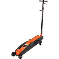 Long Chassis Service Jack, 10 Ton(s) Capacity, 6-3/10" Lowered, 25-3/5" Raised, Manual Hydraulic - Strongarm 030437