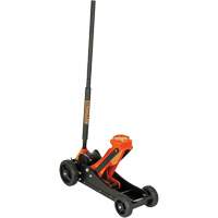 Off-Road Floor Jack, 3 Ton(s) Capacity, 5-9/10" Lowered, 21-13/50" Raised, Manual Hydraulic - Strongarm 030605