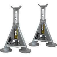 Axle Post-Style Jack Stands, 5 tons Capacity, 10" - 17-1/4" H - Esco 10472