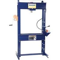 Shop Press with Manual Hand Pump, 25 tons Capacity - Hein-Werner HW93300