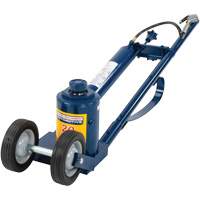 Air-Actuated Truck Jack, 20 Ton(s) Capacity, 9-1/2" Lowered, 17-1/2" Raised, Air Hydraulic - Hein-Werner HW93731