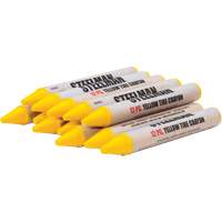 Crayons jaunes semi-permanents pour marquage des pneus - Steelman 00062